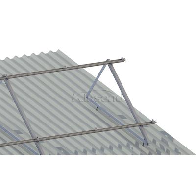 Angolo del treppiede del montaggio del pannello solare del tetto del metallo Alluminio