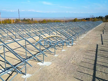 Progetto solare terrestre in acciaio ZAM Europa da 10 MW, Georgia