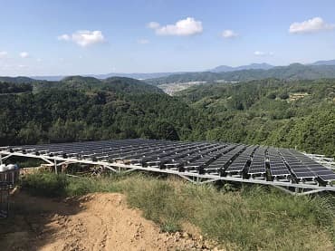 Progetto solare a terra 2.36 MW. Corea