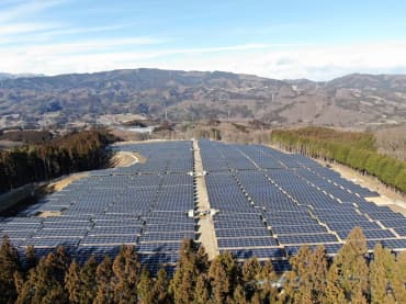 progetto solare a terra 2MW  茨城 県 筑 西, Giappone 