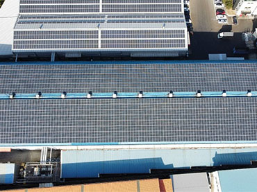 Project del tetto in metallo solare 809.97kw, Corea