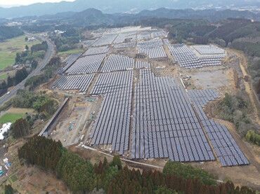 Progetto solare a terra 43mw 宮崎 県, Giappone