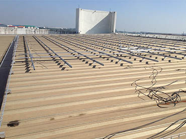 Progetto solare australiano sul tetto.