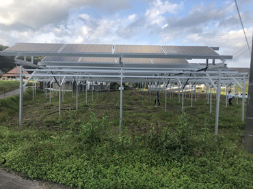 Il sistema di montaggio della fattoria solare Kinsend offre una casa confortevole per la tua agricoltura verde