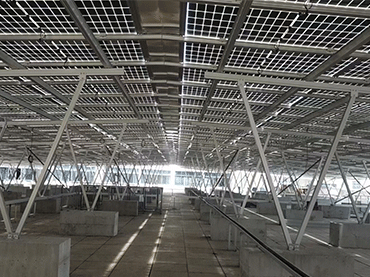 Sistema di montaggio solare BIPV 700KW, Cina